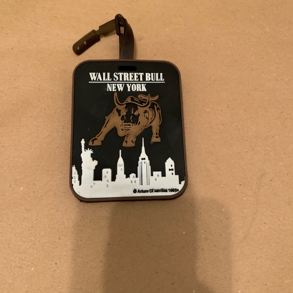 Luggage tag with New York touch